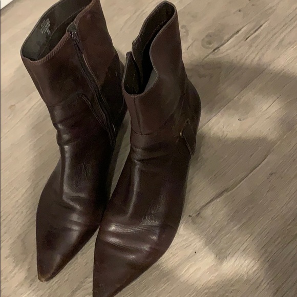 Leather Nine West booties - Picture 2 of 7